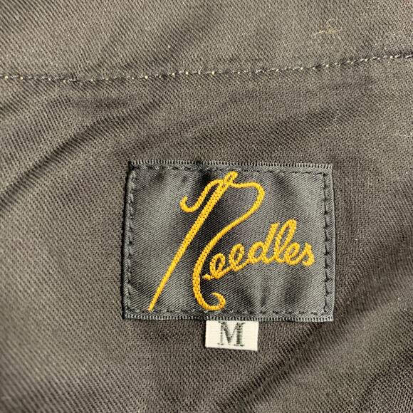 NEEDLES Size M Brown Burgundy Green Paisley 5 Pocket Casual Pants - Picture 5 of 6